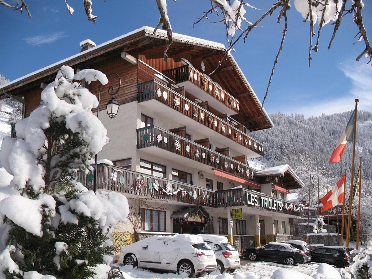 Hotel Les Triolets Chatel Luaran gambar
