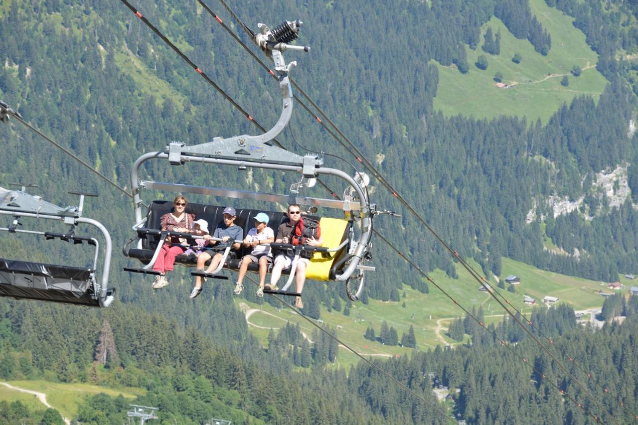 Hotel Les Triolets Chatel Luaran gambar