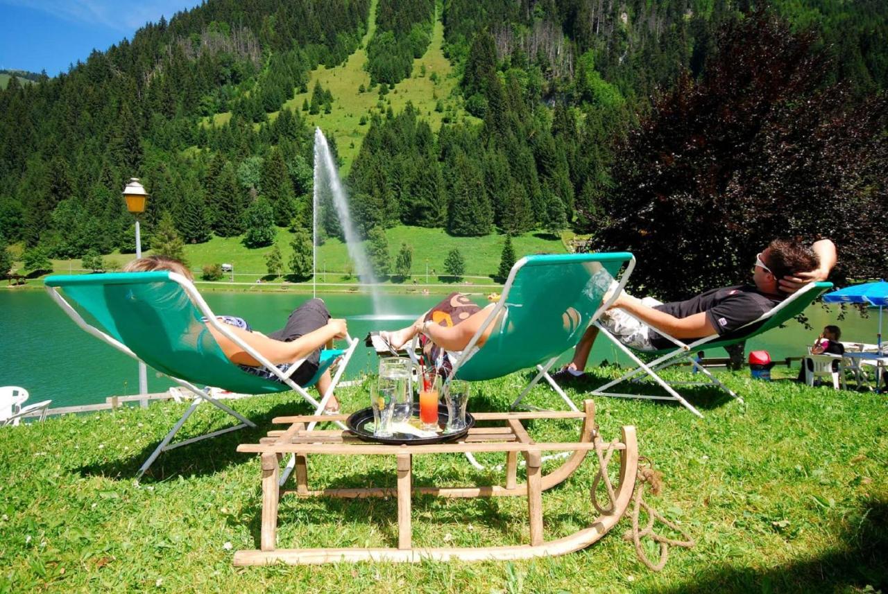 Hotel Les Triolets Chatel Luaran gambar