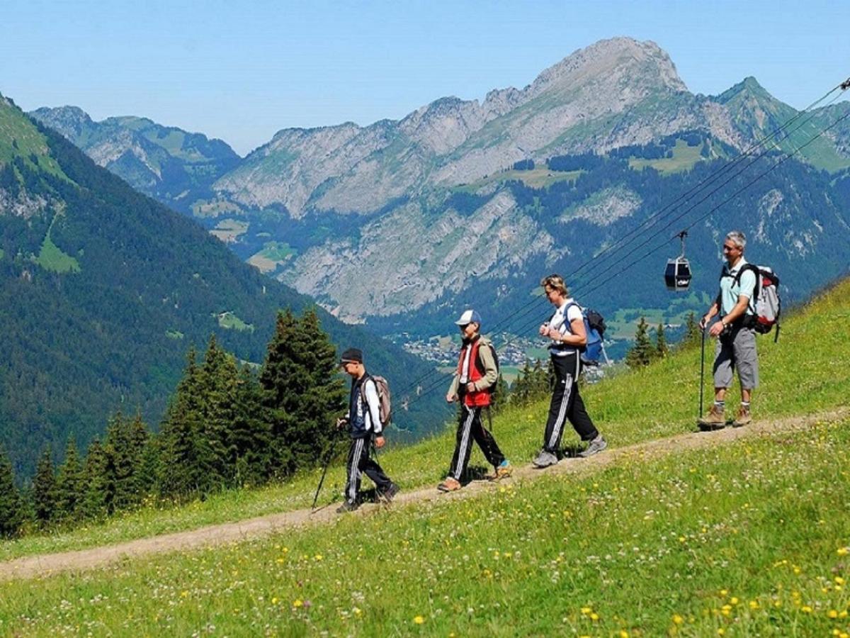 Hotel Les Triolets Chatel Luaran gambar